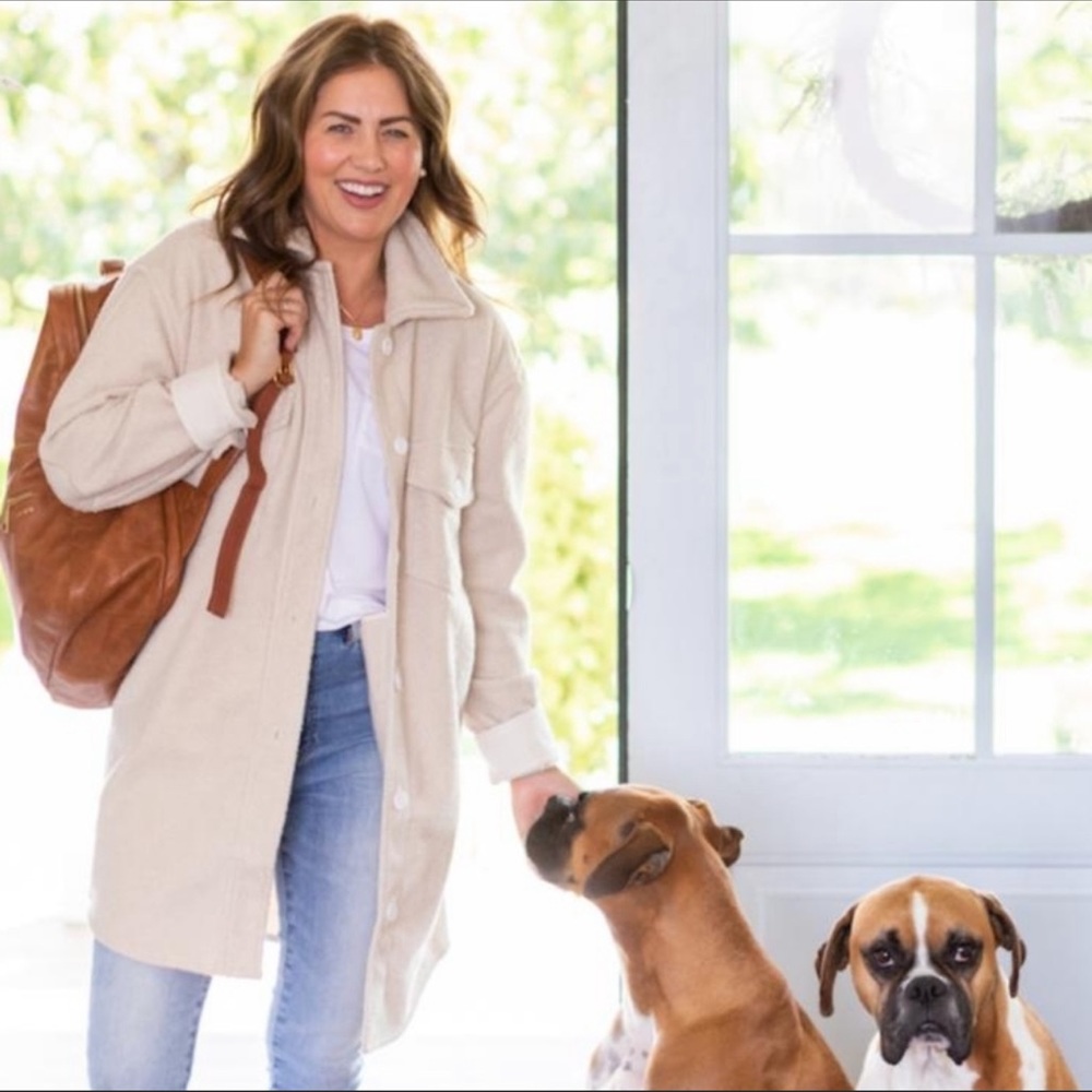 ****SOLD ****The Jillian Harris collab w/ Jackson Rowe, Shacket. New with tags!